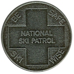 National Ski Patrol Medal Back